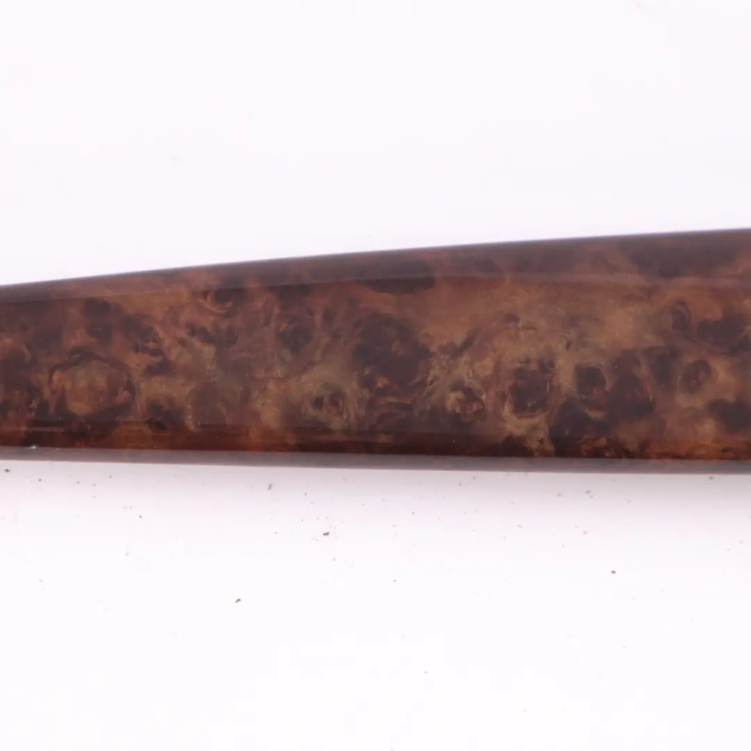 BMW X5 E53 Strip I-panel Cover Trim Left N/S Poplar Wood Dunkel Dark - SKU rhd-8245991-3 - Part number 8245991