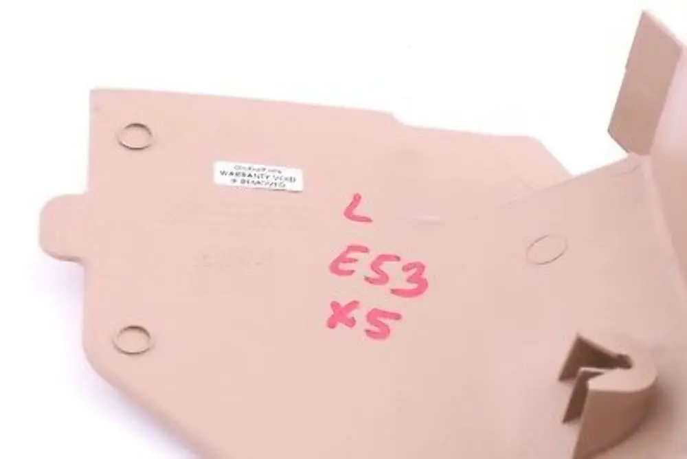 BMW X5 Series E53 Lateral Trim Panel Footwell Trim Front Left Beige Hellbeige 2 - SKU rhd-8250079 - Part number 8250079