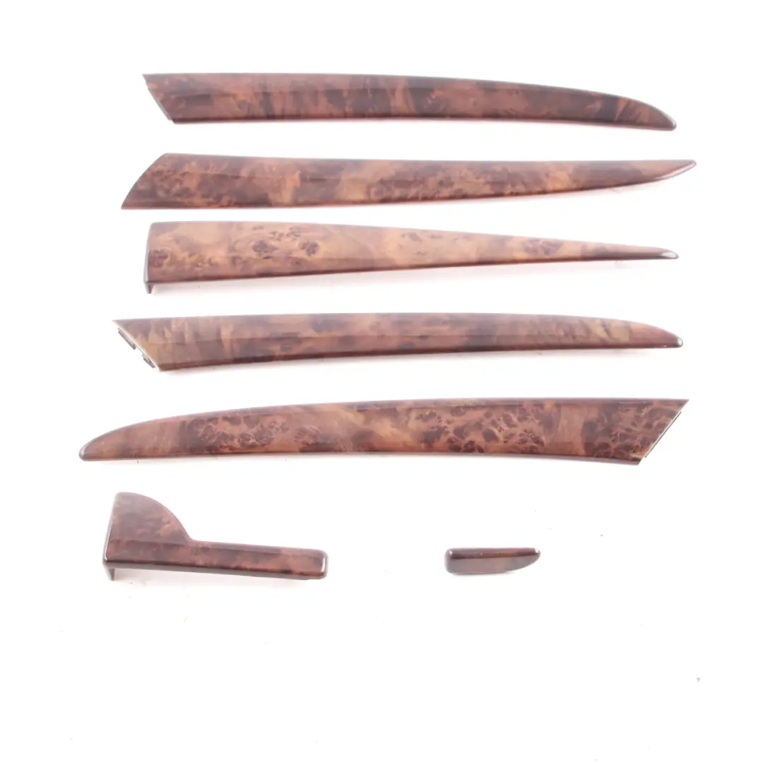 Interior Dashboard Dash Light Poplar Wood Trim Panel Strip Set to BMW X5 E53 with Part number 8260836 BMW X5 E53 Interior Dashboard Dash Light Poplar Wood Trim Panel Strip Set - SKU rhd-8260836-2 - Part number 8260836