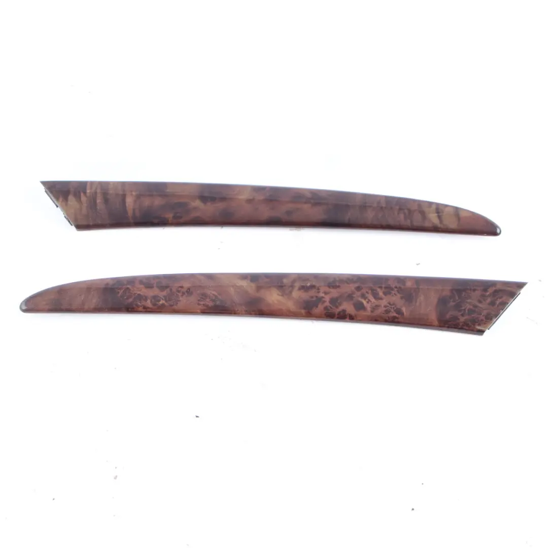 BMW X5 E53 Interior Dashboard Dash Light Poplar Wood Trim Panel Strip Set - SKU rhd-8260836-2 - Part number 8260836