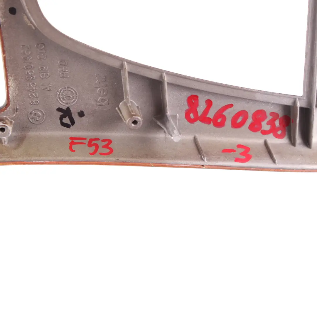 Centre Console Cover BMW X5 E53 Base Trim Ash Tray Poplar Wood Dunkel 8245950 to with Part number 8260838 Centre Console Cover BMW X5 E53 Base Trim Ash Tray Poplar Wood Dunkel 8245950 - SKU rhd-8260838-3 - Part number 8260838