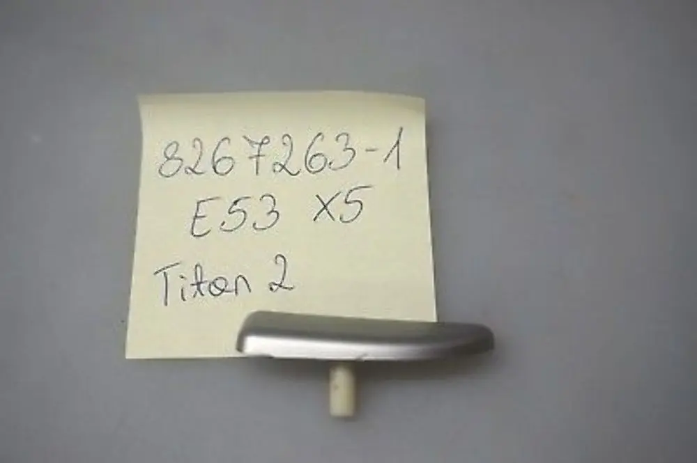 BMW X5 Series E53 Decorative Strip Dashboard Right O/S Titan 2 - SKU rhd-8267263-1 - Part number 8267263