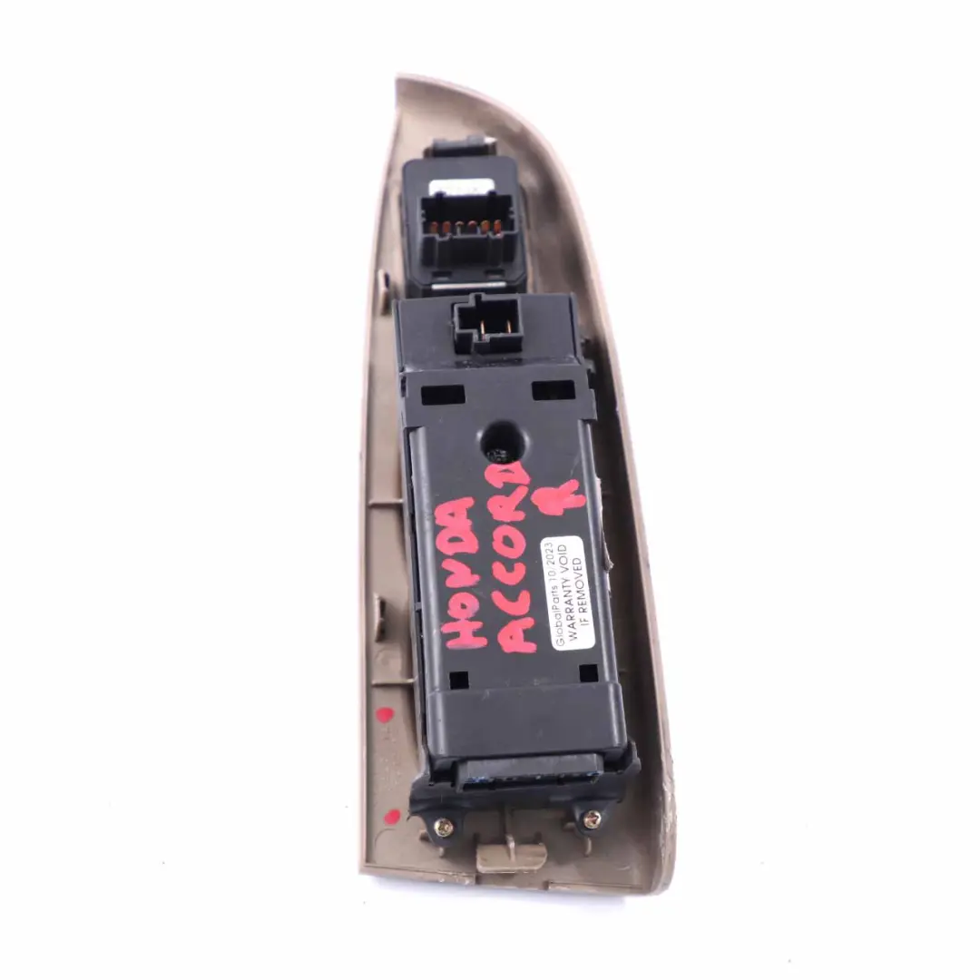 Window Lifter Switch Driver's Side Panel to Honda Accord 6 Electric with Part number 83543S1A Honda Accord 6 Electric Window Lifter Switch Driver's Side Panel - SKU rhd-83543S1A - Part number 83543S1A