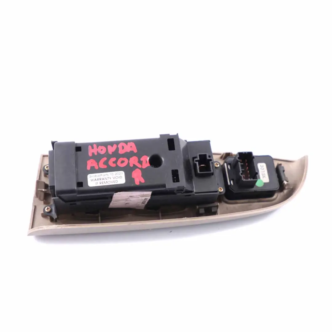 Window Lifter Switch Driver's Side Panel to Honda Accord 6 Electric with Part number 83543S1A Honda Accord 6 Electric Window Lifter Switch Driver's Side Panel - SKU rhd-83543S1A - Part number 83543S1A