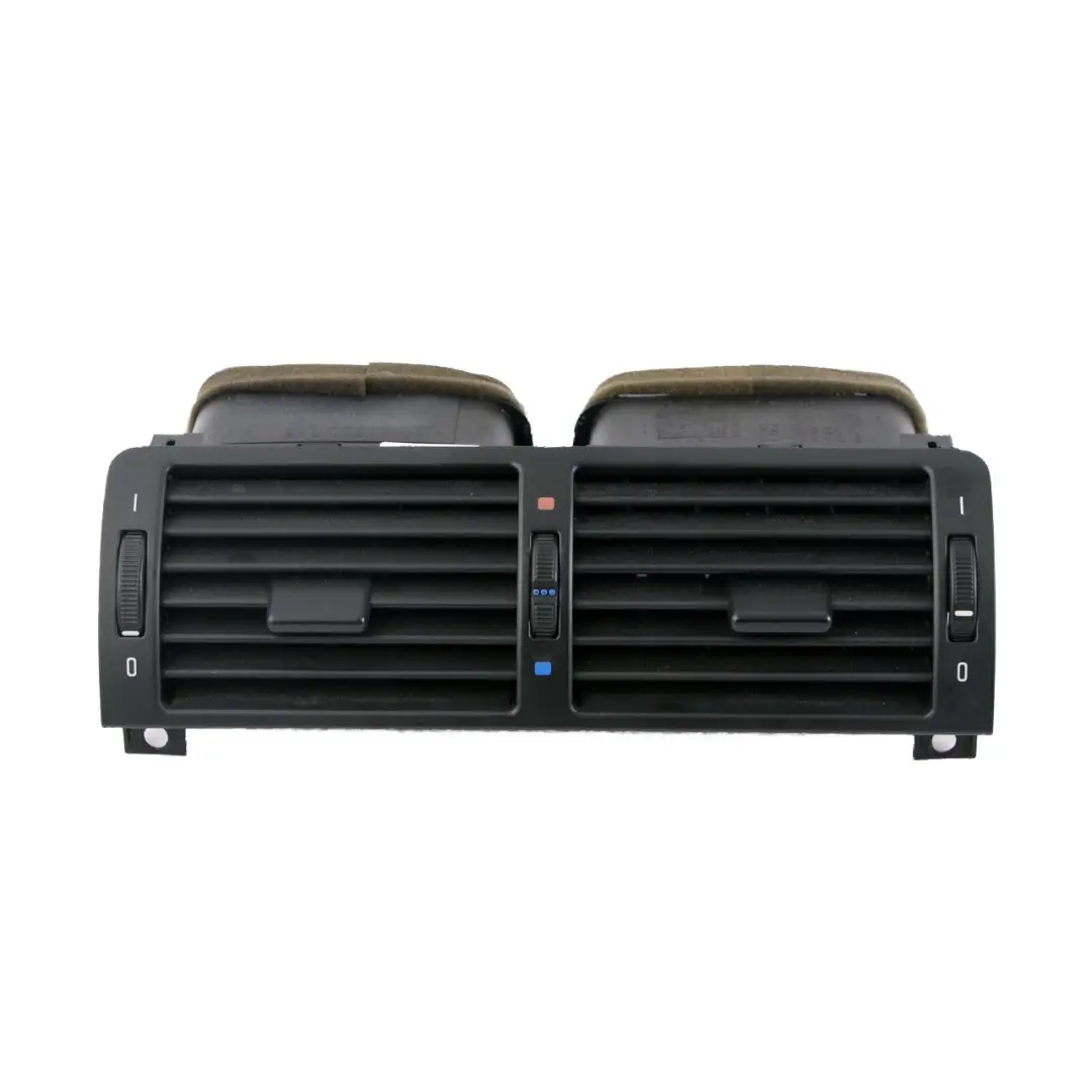 Dashboard Fresh Air Grille Center Vent Dash Black to BMW E46 with Part number 8370742 BMW E46 Dashboard Fresh Air Grille Center Vent Dash Black - SKU rhd-8370742-1 - Part number 8370742