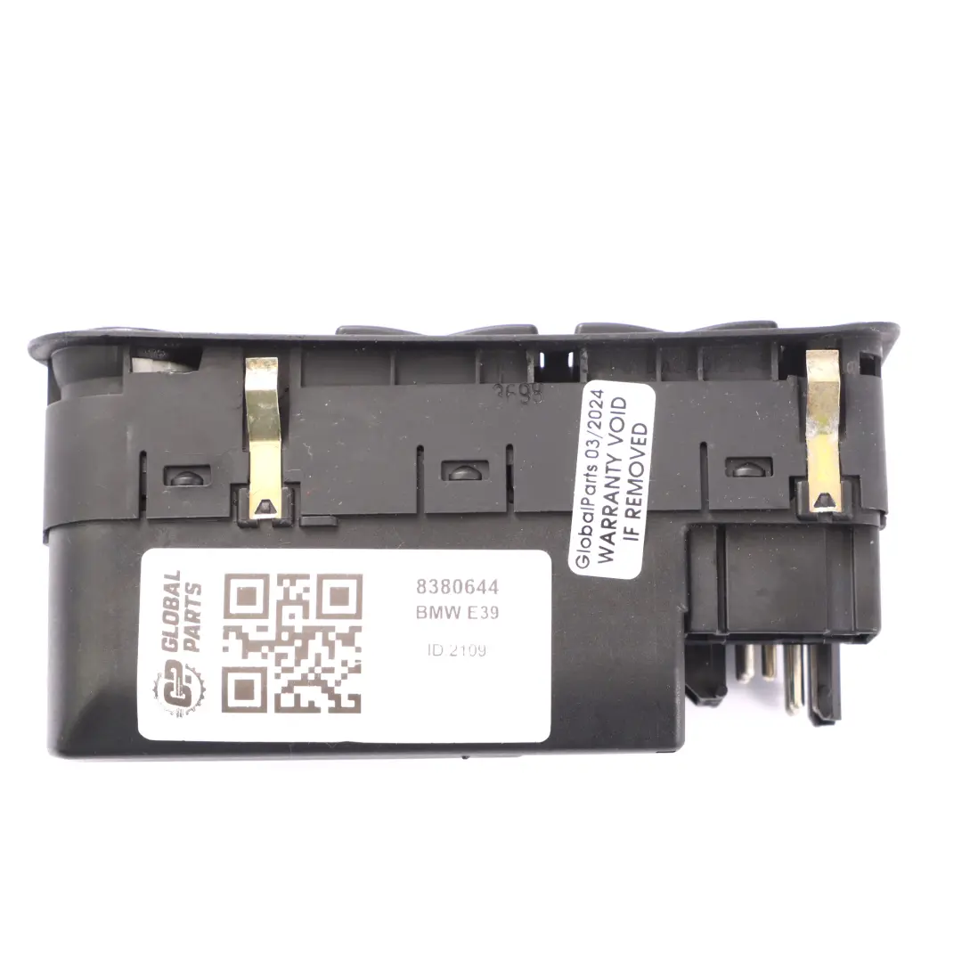 Window Lifter Switch BMW E38 E39 Driver's Side Door Control Panel Unit to with Part number 8380644 Window Lifter Switch BMW E38 E39 Driver's Side Door Control Panel Unit - SKU rhd-8380644 - Part number 8380644