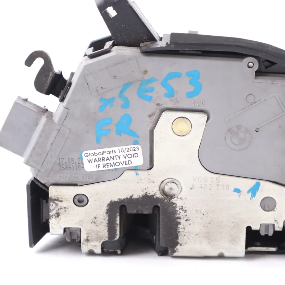 BMW X5 E53 Door Lock Latch Motor Actuator Front Right O/S - SKU rhd-8402538-1 - Part number 8402538