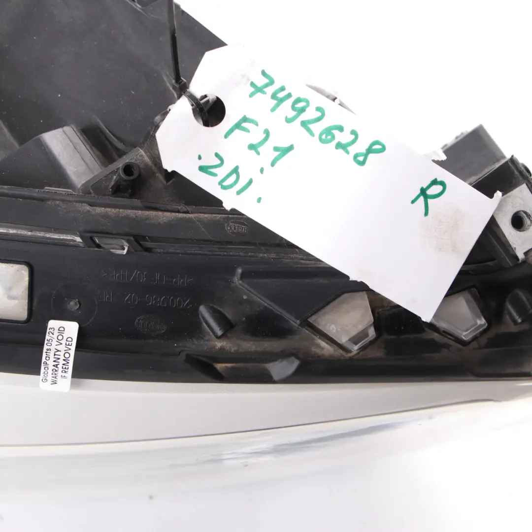 Headlamp BMW F20 F21 LCI Headlight AHL Adaptive Led Black Right O/S 7492628 to with Part number 8492462 Headlamp BMW F20 F21 LCI Headlight AHL Adaptive Led Black Right O/S 7492628 - SKU rhd-8492462 - Part number 8492462