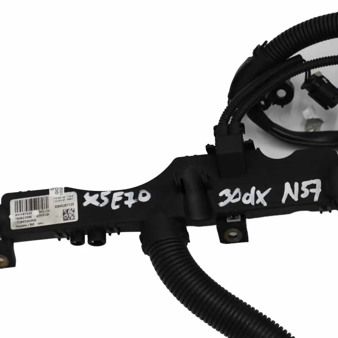 Wiring BMW E70 LCI E71 30dX N57 Module Loom Harness Cables to Engine with Part number 8511876 Engine Wiring BMW E70 LCI E71 30dX N57 Module Loom Harness Cables - SKU rhd-8511876 - Part number 8511876