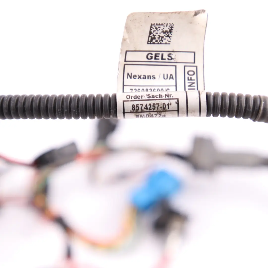 Gearbox Wiring BMW F07 F10 LCI 520d N47N Automatic Engine Loom Harness to with Part number 8574257 Gearbox Wiring BMW F07 F10 LCI 520d N47N Automatic Engine Loom Harness - SKU rhd-8574257 - Part number 8574257