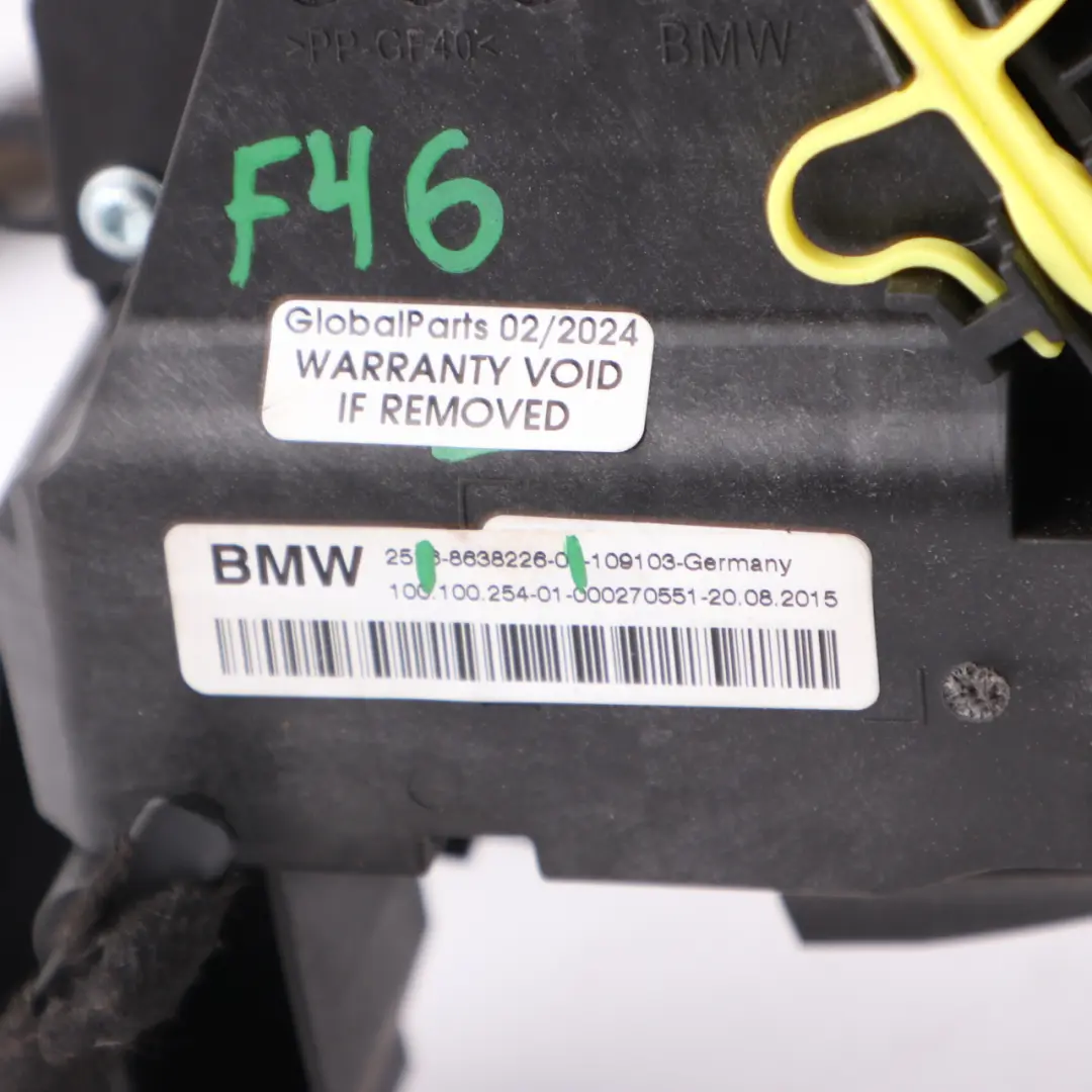 BMW F45 F46 Shift Lever Selector Assembly Gearshift Steptronic Unit 8638226 - SKU rhd-8638226 - Part number 8483099