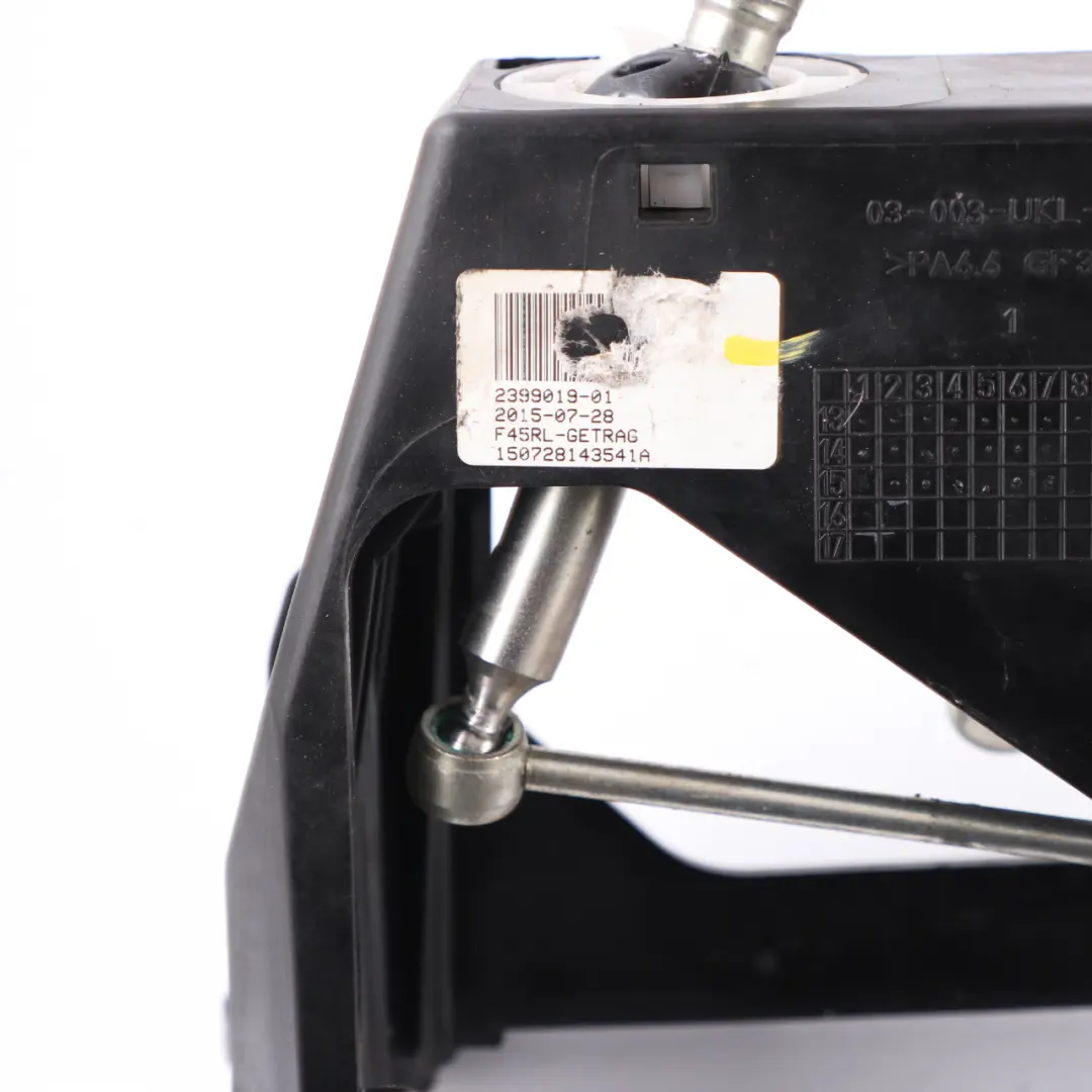 Shift Lever BMW F45 F46 Gearshift Selector Assembly 6-speed Manual to Gear with Part number 8687536 Gear Shift Lever BMW F45 F46 Gearshift Selector Assembly 6-speed Manual - SKU rhd-8687536 - Part number 8687536