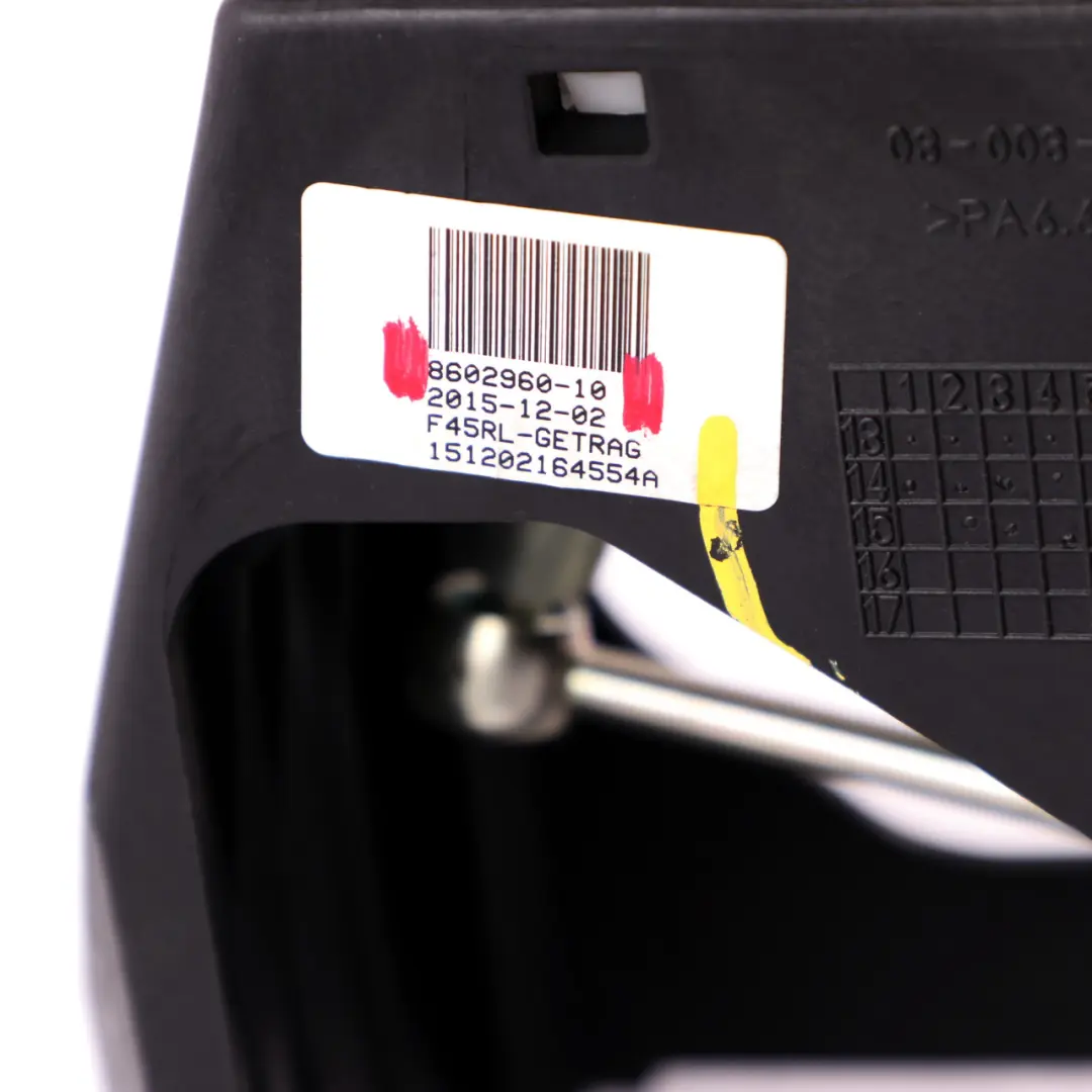 Gearshift Gear Selector Manual Transmission 6-Speed 8602960 to BMW 2 F45 F46 with Part number 8687537 BMW 2 F45 F46 Gearshift Gear Selector Manual Transmission 6-Speed 8602960 - SKU rhd-8687537 - Part number 8687537