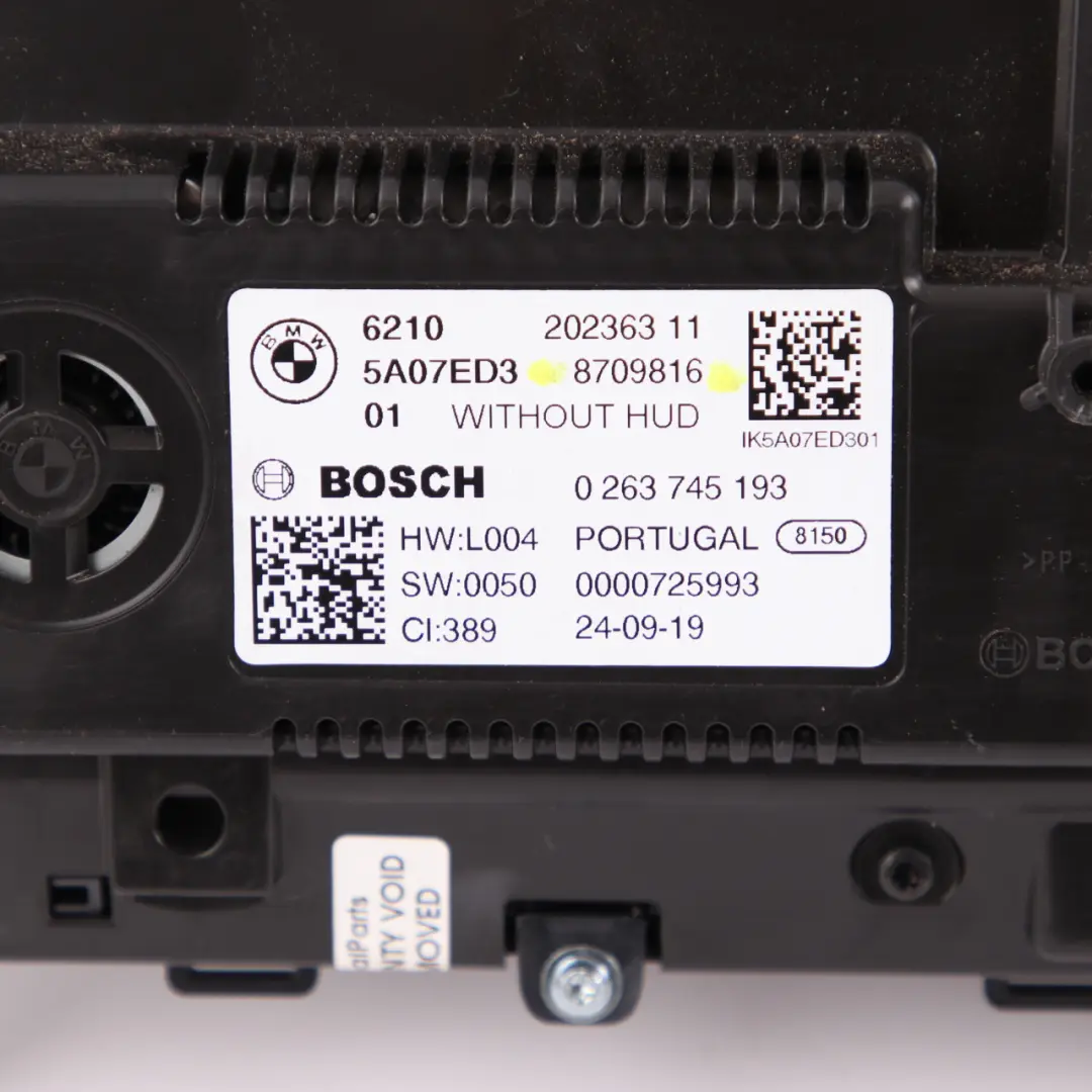 Digital Cluster Instrument Speedo Clocks Live Dashboard Virtual to BMW F40 with Part number 8709816 BMW F40 Digital Cluster Instrument Speedo Clocks Live Dashboard Virtual - SKU RHD-8709816 - Part number 8709816