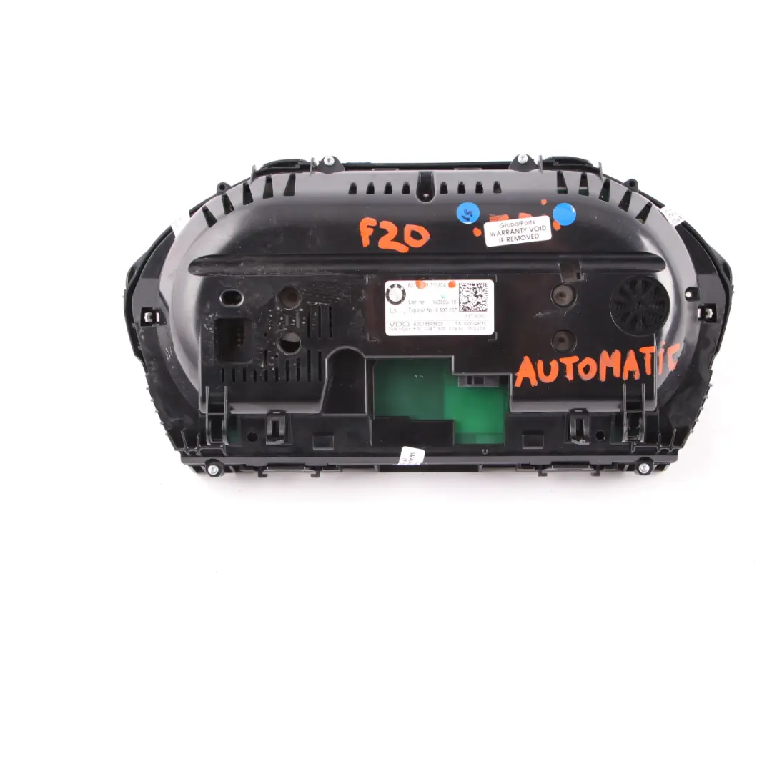 BMW F20 F21 LCI Petrol Instrument Cluster Speedo Clocks MPH Automatic - SKU rhd-8710824 - Part number 8710824
