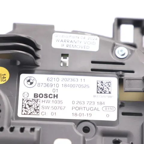  Instrument Cluster BMW G30 G31 Digital Speedo Clocks Module Automatic - SKU rhd-8736910 - Part number 8736910