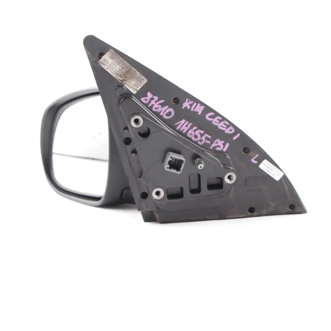 Kia Ceed MK1 Wing Mirror Door Left N/S Outside 5 Pins Phoenix Silver - SKU rhd-876101H655-PSI - Part number 876101H655