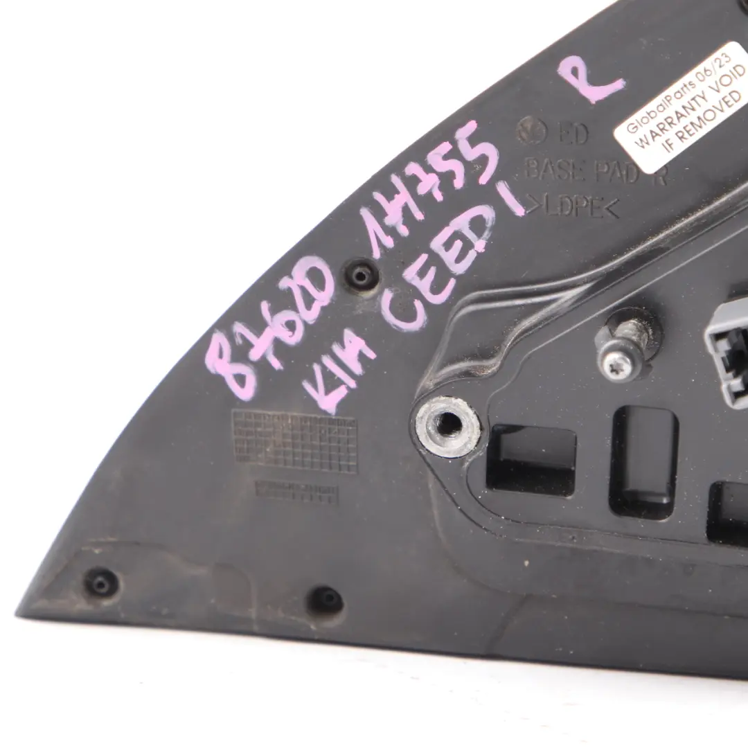 MK1 Wing Mirror Door Right O/S Outside 5 Pins Phoenix Silver to Kia Ceed with Part number 876201H755 Kia Ceed MK1 Wing Mirror Door Right O/S Outside 5 Pins Phoenix Silver - SKU rhd-876201H755-PSI - Part number 876201H755