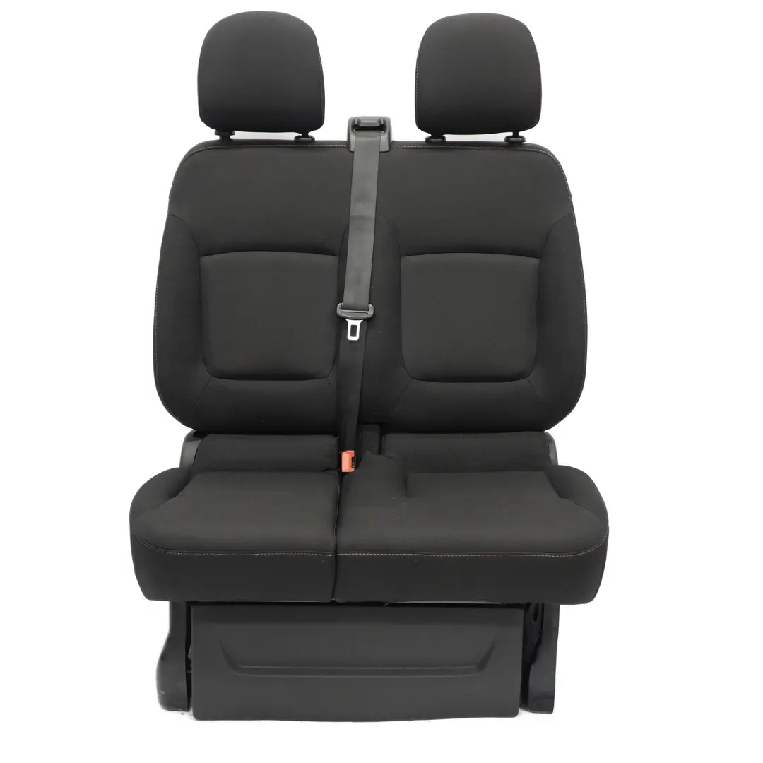 Front Seat Renault Trafic 3 Double Left N/S Cloth Black Interior Velvet Cloth to with Part number 876706861R Front Seat Renault Trafic 3 Double Left N/S Cloth Black Interior Velvet Cloth - SKU rhd-876706861R - Part number 876706861R