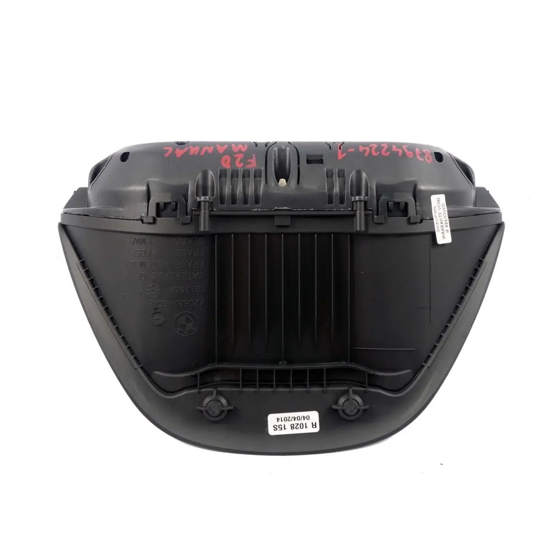 Speedometer Cluster BMW F20 F21 F22 F23 Diesel Speedo Clocks Manual 9232891 to with Part number 8794224 Speedometer Cluster BMW F20 F21 F22 F23 Diesel Speedo Clocks Manual 9232891 - SKU rhd-8794224-1 - Part number 8794224