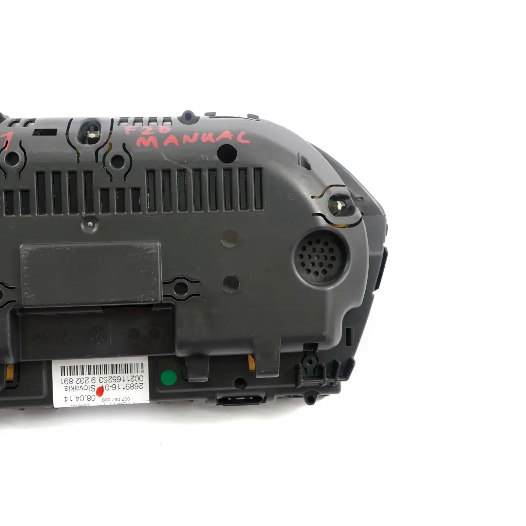  Speedometer Cluster BMW F20 F21 F22 F23 Diesel Speedo Clocks Manual 9232891 - SKU rhd-8794224-1 - Part number 8794224