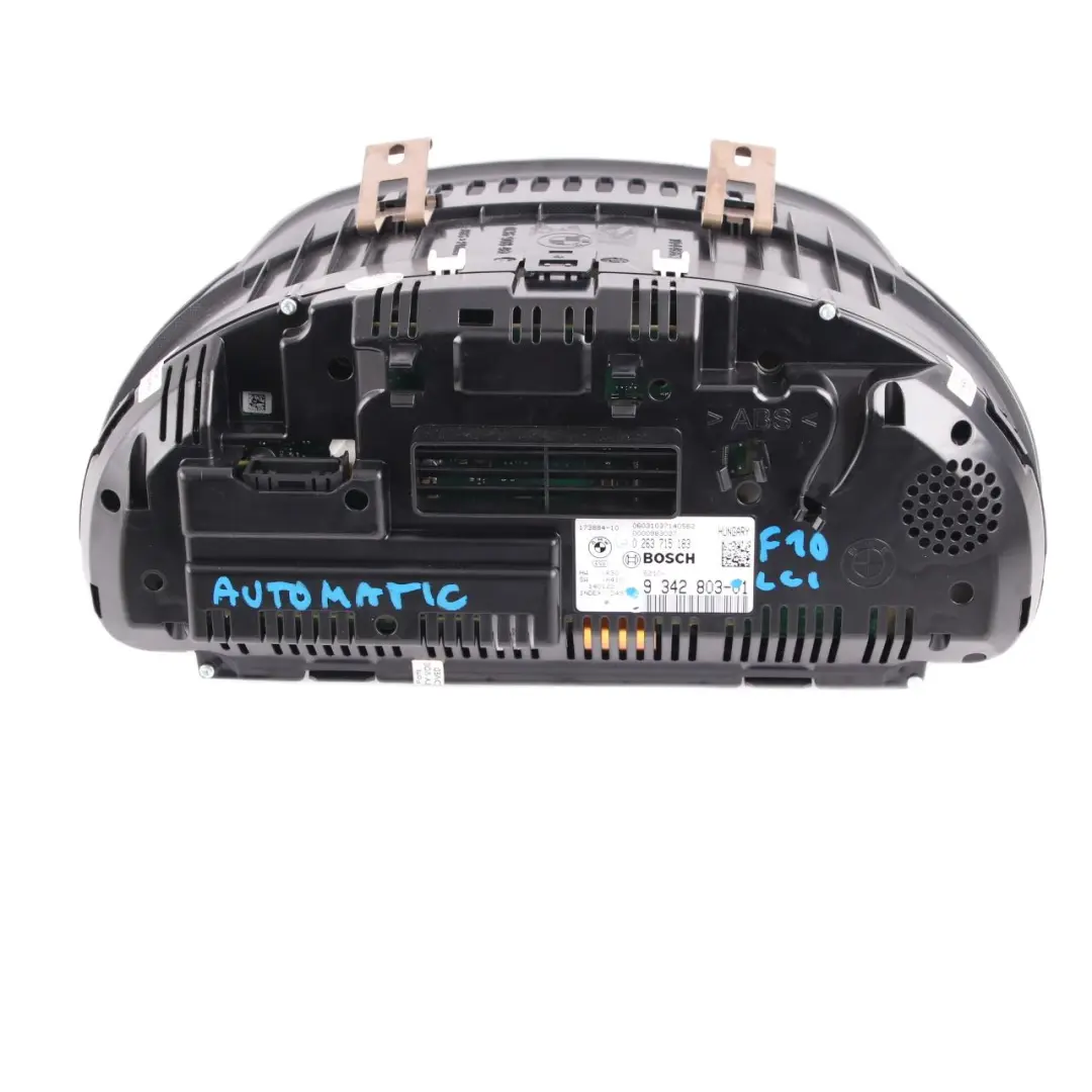 Instrument Cluster Speedo Clocks Automatic 9342803 to BMW F10 F11 LCI Petrol with Part number 8795220 BMW F10 F11 LCI Petrol Instrument Cluster Speedo Clocks Automatic 9342803 - SKU rhd-8795220 - Part number 8795220