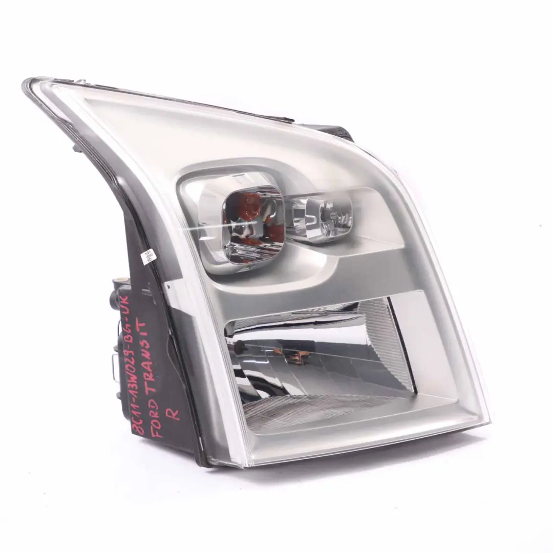 Headlamp Headlight Lamp Light Front Right O/S to Ford Transit with Part number 8C11-13W029-BG-UK Ford Transit Headlamp Headlight Lamp Light Front Right O/S - SKU rhd-8C11-13W029-BG-UK - Part number 8C11-13W029-BG-UK