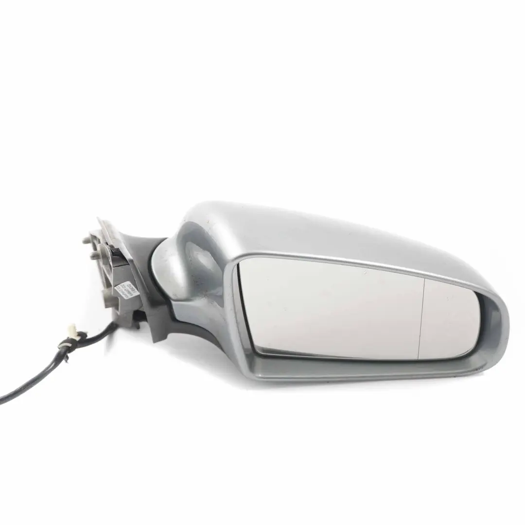 Audi A4 B7 Wing Mirror Door Right O/S Quartz Grey Metallic - LY7G - SKU rhd-8E1858532AA-QGR - Part number 8E1858532AA