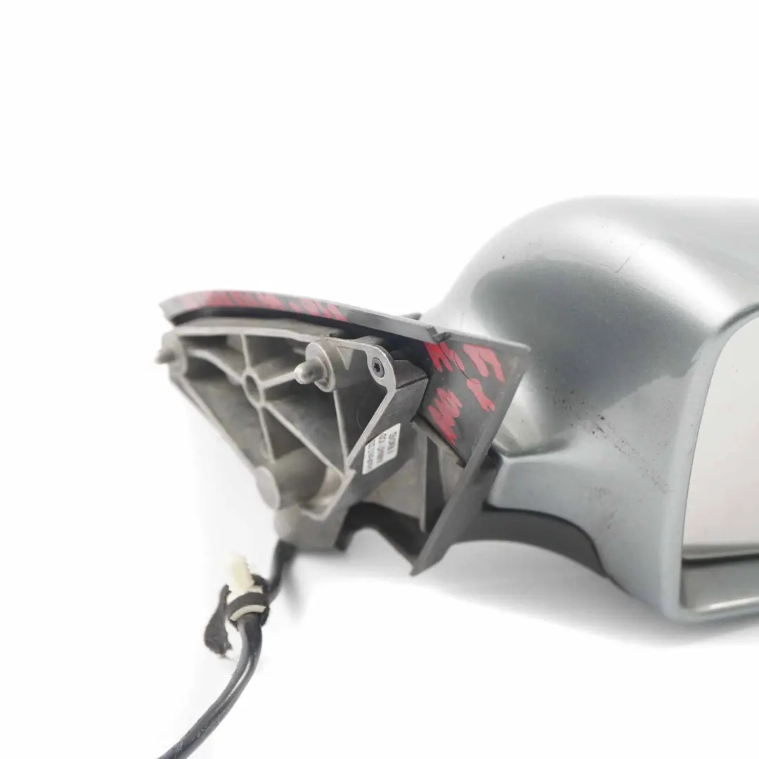 Audi A4 B7 Wing Mirror Door Right O/S Quartz Grey Metallic - LY7G - SKU rhd-8E1858532AA-QGR - Part number 8E1858532AA