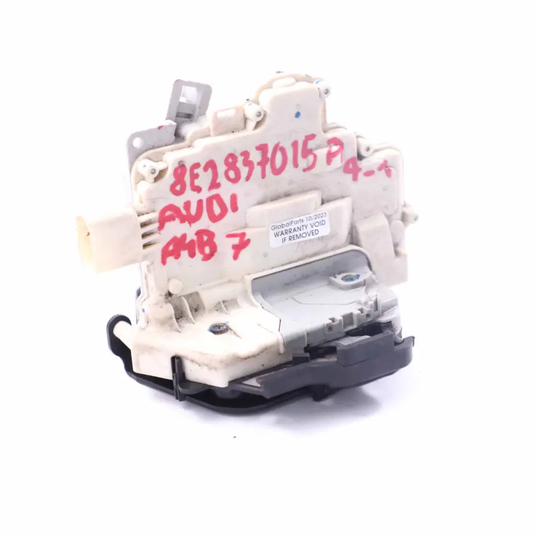 Door Lock Audi A3 8P A4 B7 Front Left N/S Latch Catch Actuator to with Part number 8E2837015AA Door Lock Audi A3 8P A4 B7 Front Left N/S Latch Catch Actuator - SKU rhd-8E2837015AA-1 - Part number 8E2837015AA