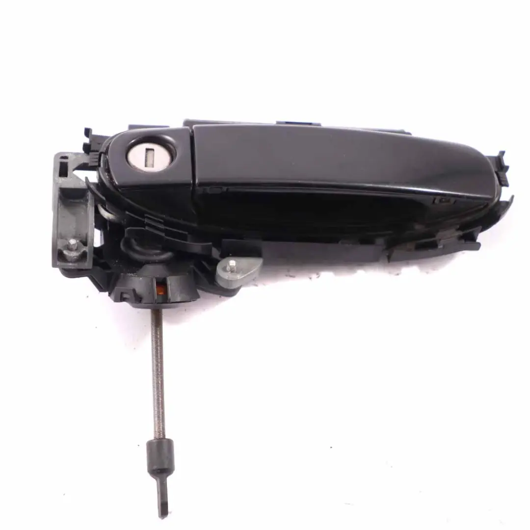 Audi A4 Door Handle Front Right O/S Grab Outside Brilliant Black - LY9B - SKU rhd-8E2837208-BBL - Part number 8E2837208