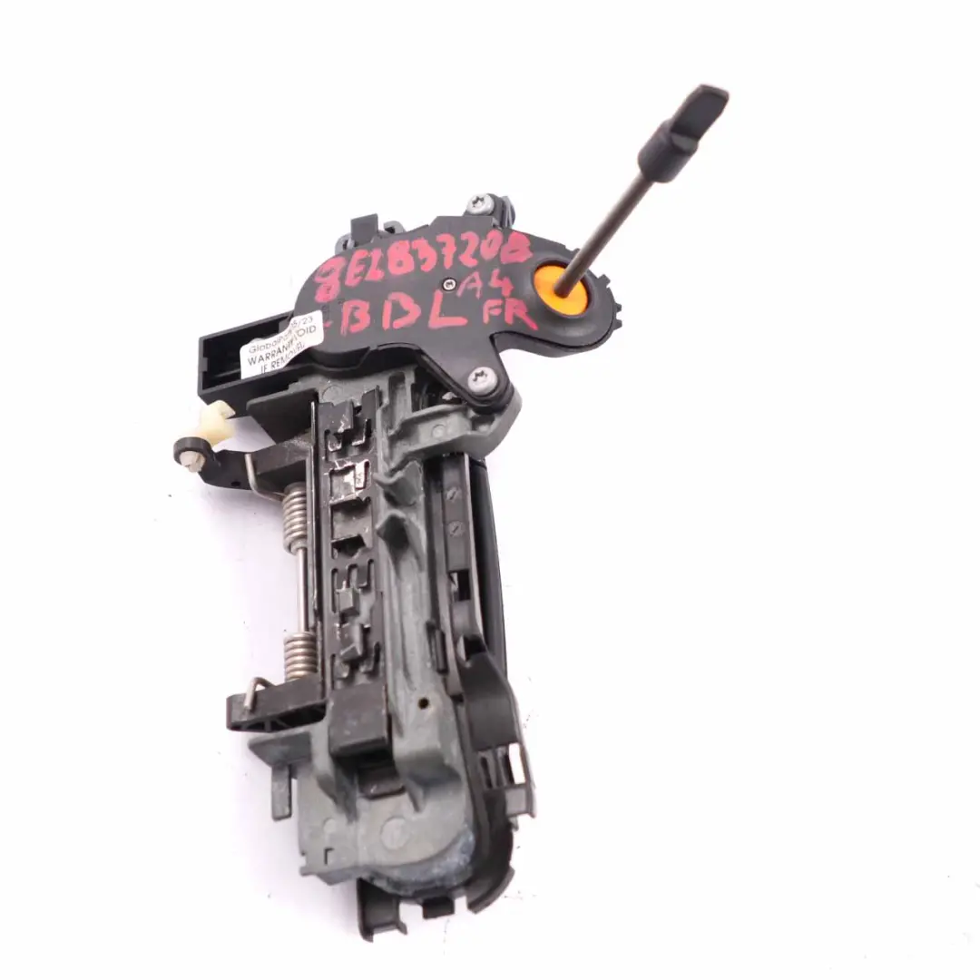 Door Handle Front Right O/S Grab Outside Brilliant Black - LY9B to Audi A4 with Part number 8E2837208 Audi A4 Door Handle Front Right O/S Grab Outside Brilliant Black - LY9B - SKU rhd-8E2837208-BBL - Part number 8E2837208