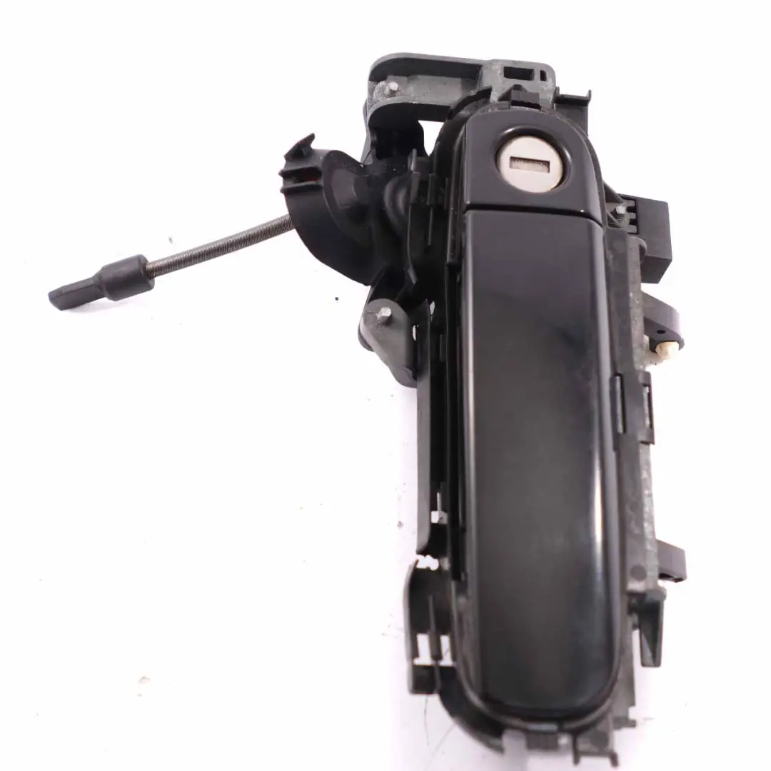 Audi A4 Door Handle Front Right O/S Grab Outside Brilliant Black - LY9B - SKU rhd-8E2837208-BBL - Part number 8E2837208