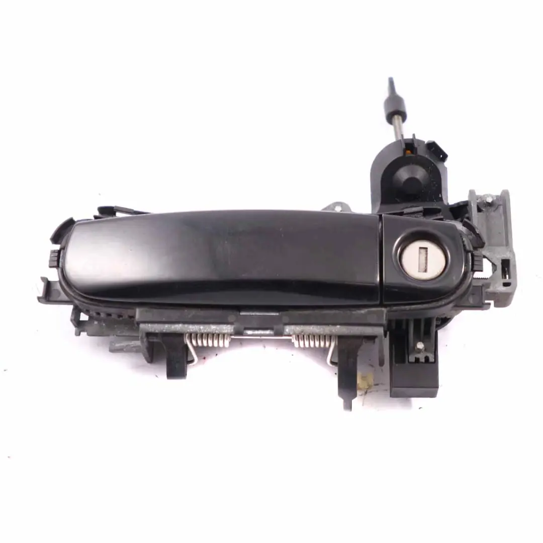 Audi A4 Door Handle Front Right O/S Grab Outside Brilliant Black - LY9B - SKU rhd-8E2837208-BBL - Part number 8E2837208