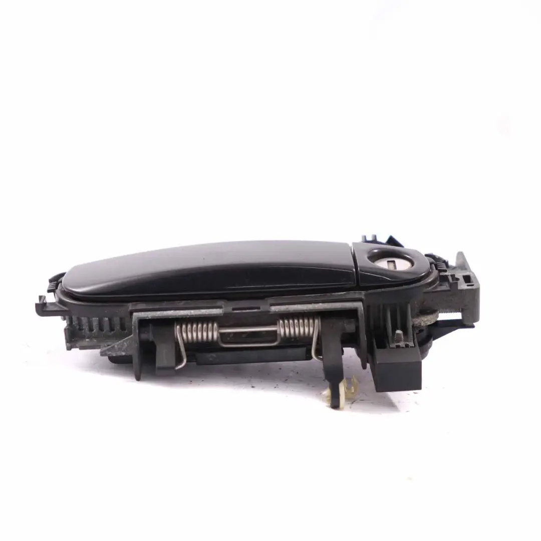 Audi A4 Door Handle Front Right O/S Grab Outside Brilliant Black - LY9B - SKU rhd-8E2837208-BBL - Part number 8E2837208