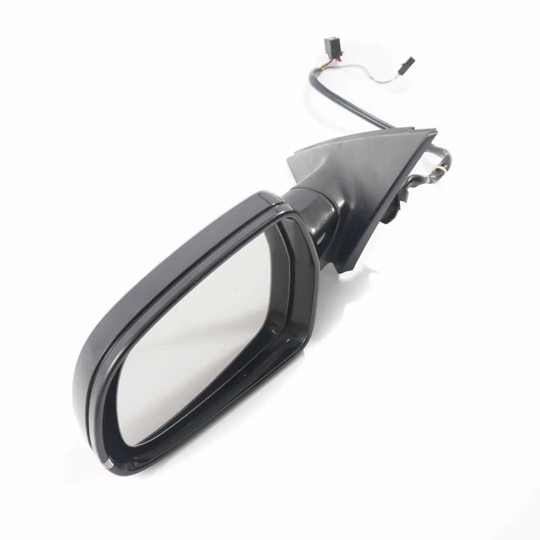 Audi A4 B8 Wing Mirror Door Left N/S Brilliant Black Metallic LY9B - SKU rhd-8K1857409AG-BBL - Part number 8K1857409AG