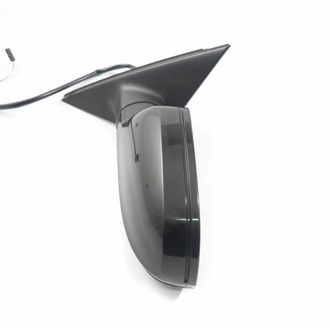 Audi A4 B8 Wing Mirror Door Left N/S Brilliant Black Metallic LY9B - SKU rhd-8K1857409AG-BBL - Part number 8K1857409AG