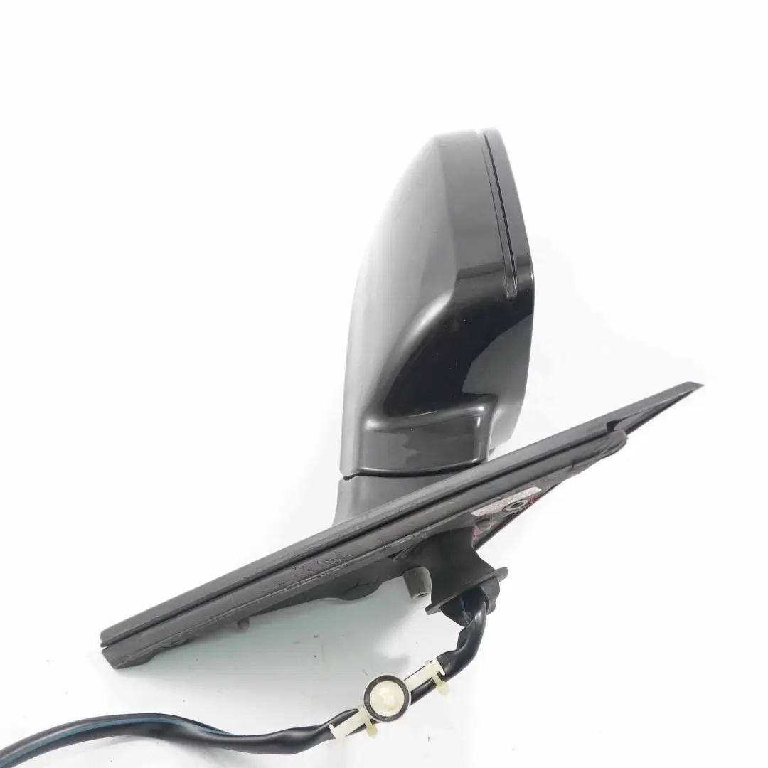 Wing Mirror Door Right O/S Brilliant Black Metallic LY9B to Audi A4 B8 with Part number 8K1857410AG Audi A4 B8 Wing Mirror Door Right O/S Brilliant Black Metallic LY9B - SKU rhd-8K1857410AG-BBL - Part number 8K1857410AG