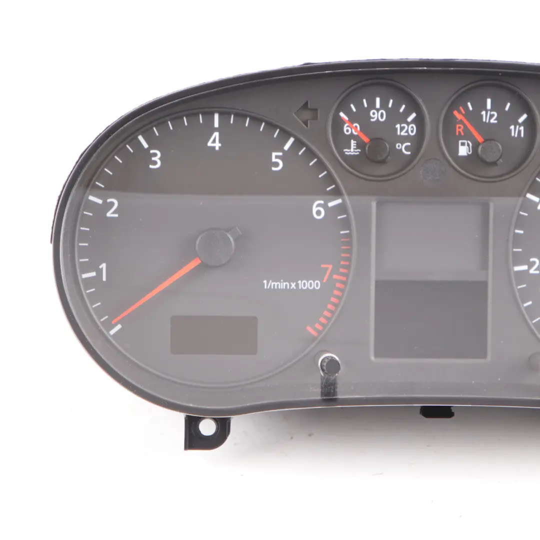 8L Petrol Instrument Cluster Speedo Clocks Meter Manual to Audi A3 with Part number 8L0920950A Audi A3 8L Petrol Instrument Cluster Speedo Clocks Meter Manual - SKU rhd-8L0920950A - Part number 8L0920950A