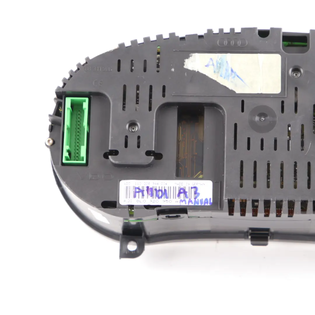 Audi A3 8L Petrol Instrument Cluster Speedo Clocks Meter Manual - SKU rhd-8L0920950A - Part number 8L0920950A