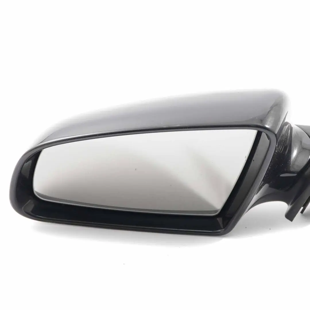 Wing Mirror Door Left N/S Outside Ebony Black Pearl - LZ9W to Audi A3 8P with Part number 8P1858531G Audi A3 8P Wing Mirror Door Left N/S Outside Ebony Black Pearl - LZ9W - SKU rhd-8P1858531G-ESC - Part number 8P1858531G