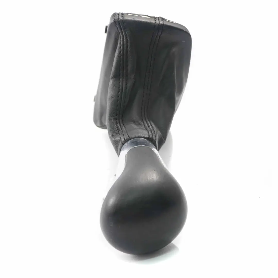Audi A3 8P Gear Selector Lever Cover Knob Automatic Leather Black - SKU rhd-8P2713139E - Part number 8P2713139E