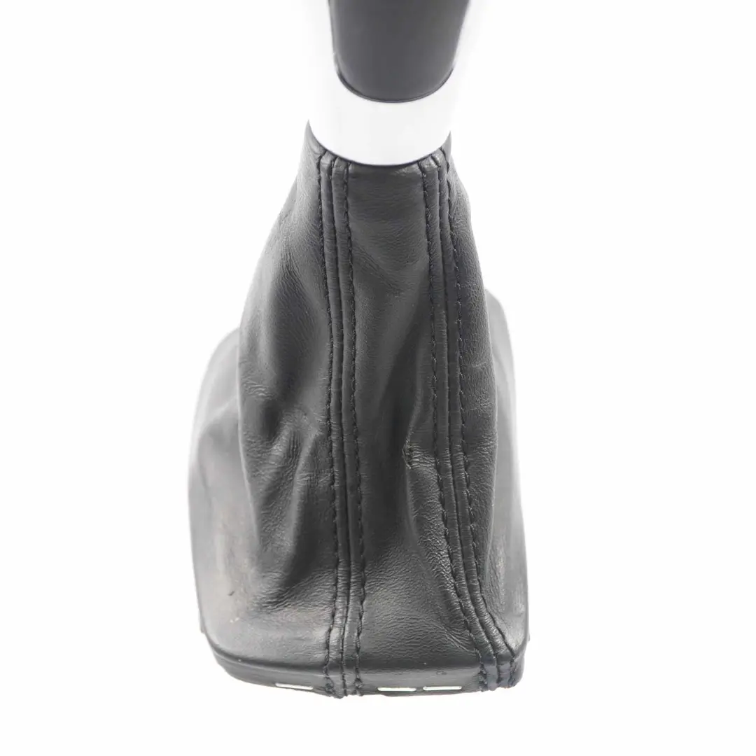 Selector Lever Cover Knob Automatic Leather Black to Audi A3 8P Gear with Part number 8P2713139E Audi A3 8P Gear Selector Lever Cover Knob Automatic Leather Black - SKU rhd-8P2713139E - Part number 8P2713139E