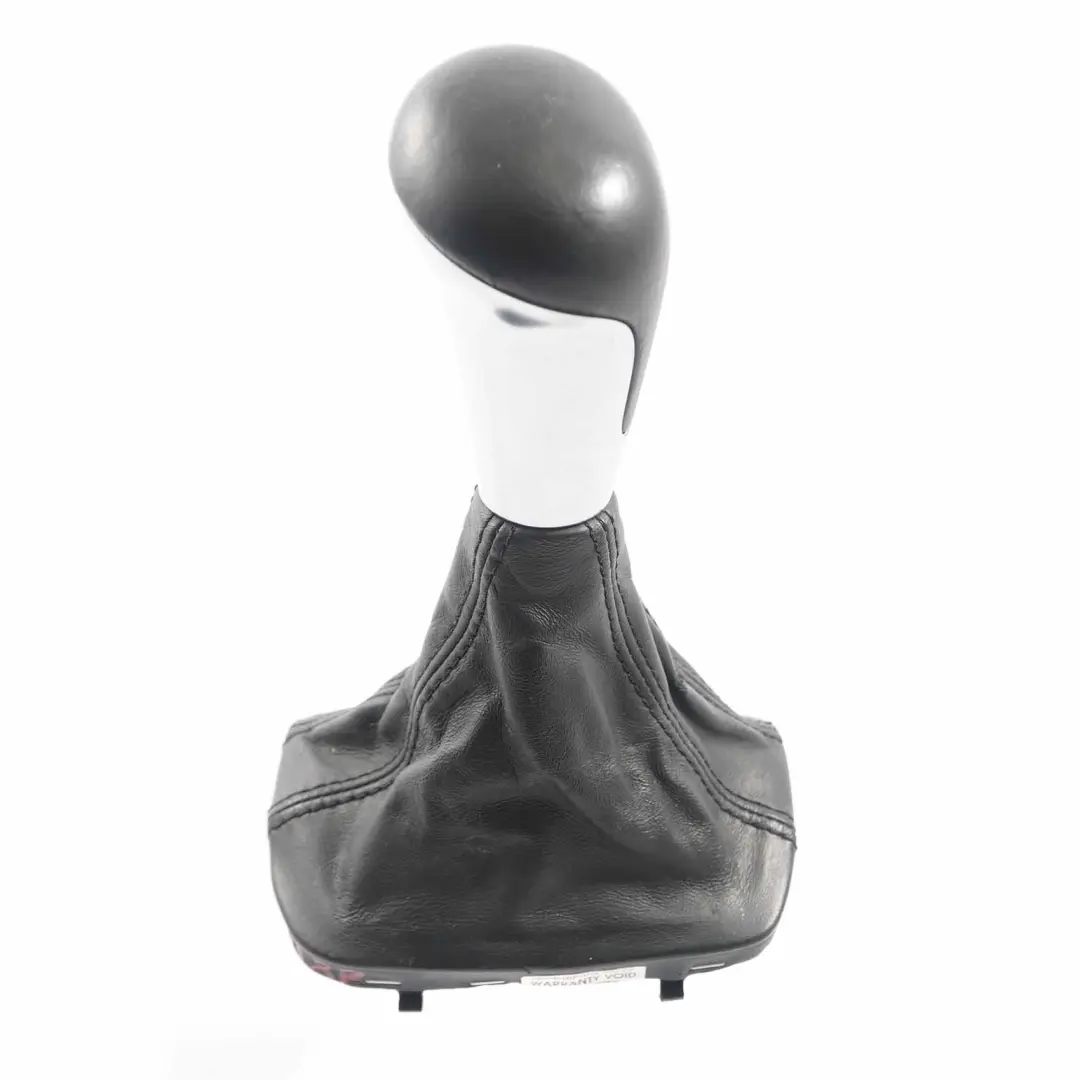 Audi A3 8P Gear Selector Lever Cover Knob Automatic Leather Black - SKU rhd-8P2713139E - Part number 8P2713139E