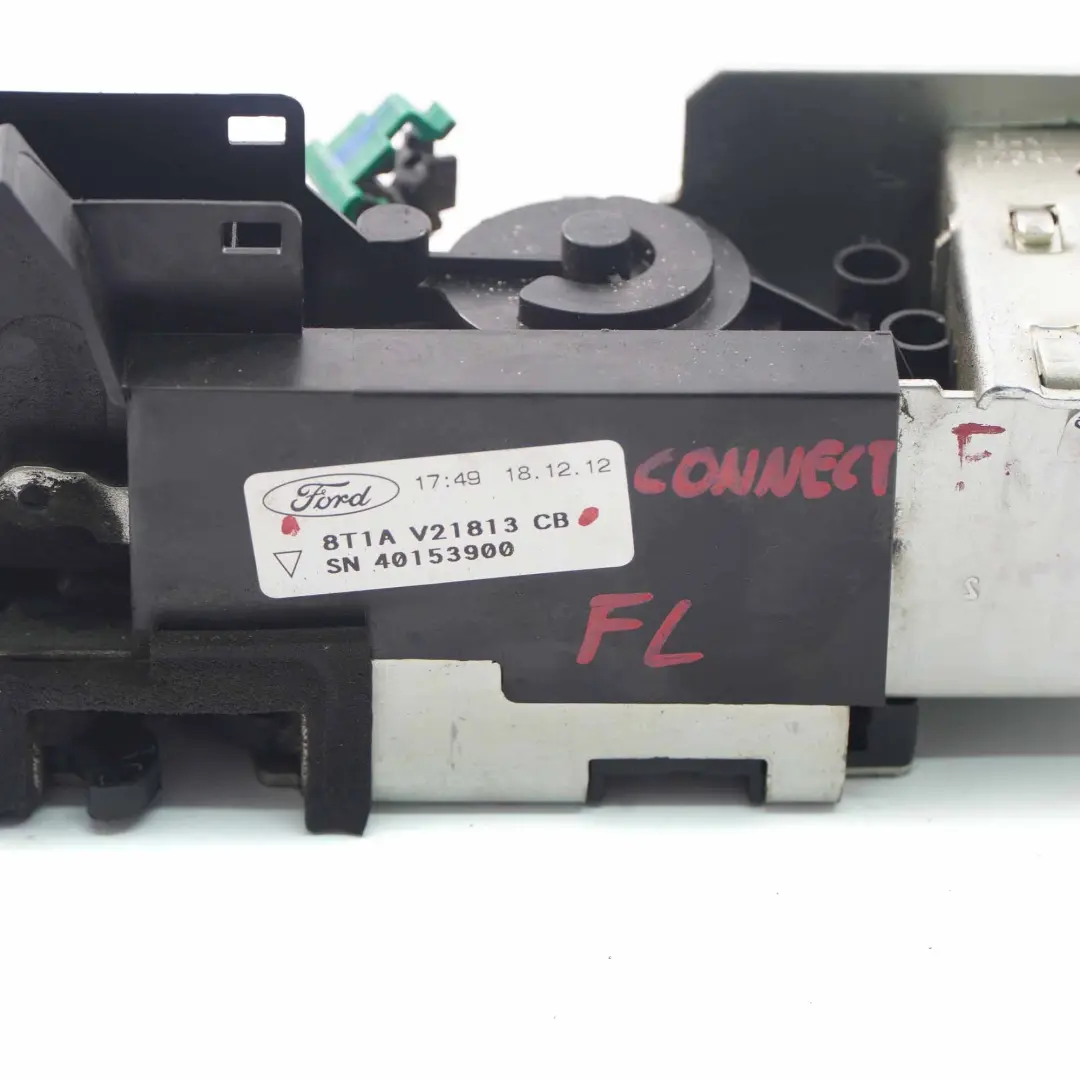 Door Lock Ford Transit Connect Latch Front Left N/S Mechanism to with Part number 8T1AV21813CB Door Lock Ford Transit Connect Latch Front Left N/S Mechanism - SKU rhd-8T1AV21813CB - Part number 8T1AV21813CB