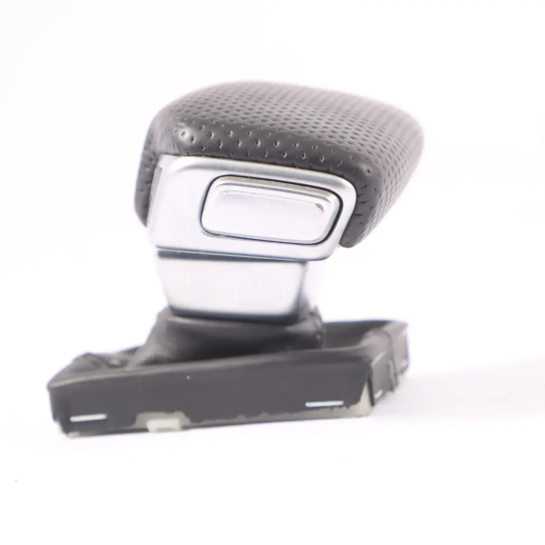 Gear Selector Audi A4 B9 A5 F5 Lever Knob Automatic Leather Black - SKU RHD-8W2713140D - Part number 8W2713140D