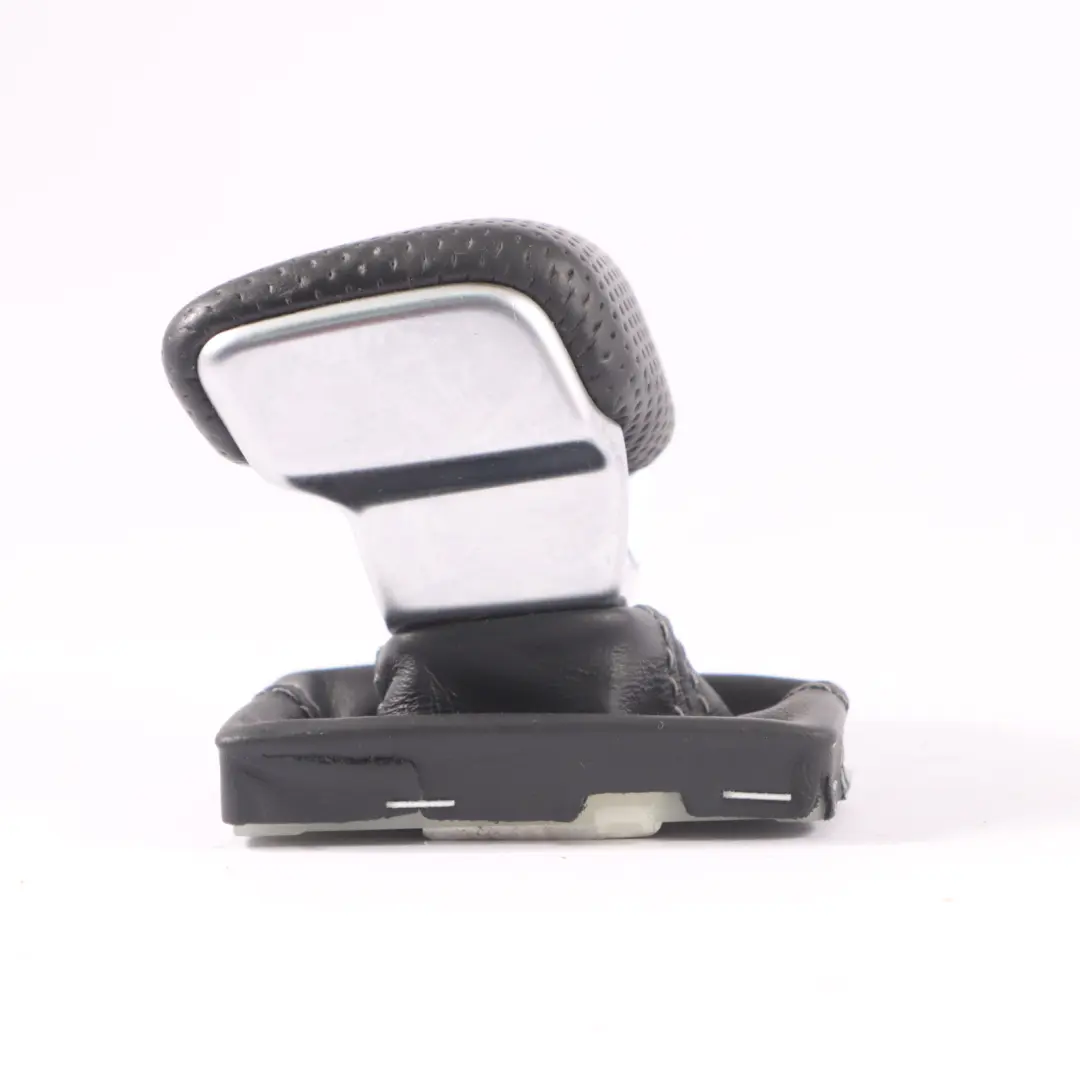 Gear Selector Audi A4 B9 A5 F5 Lever Knob Automatic Leather Black - SKU RHD-8W2713140D - Part number 8W2713140D