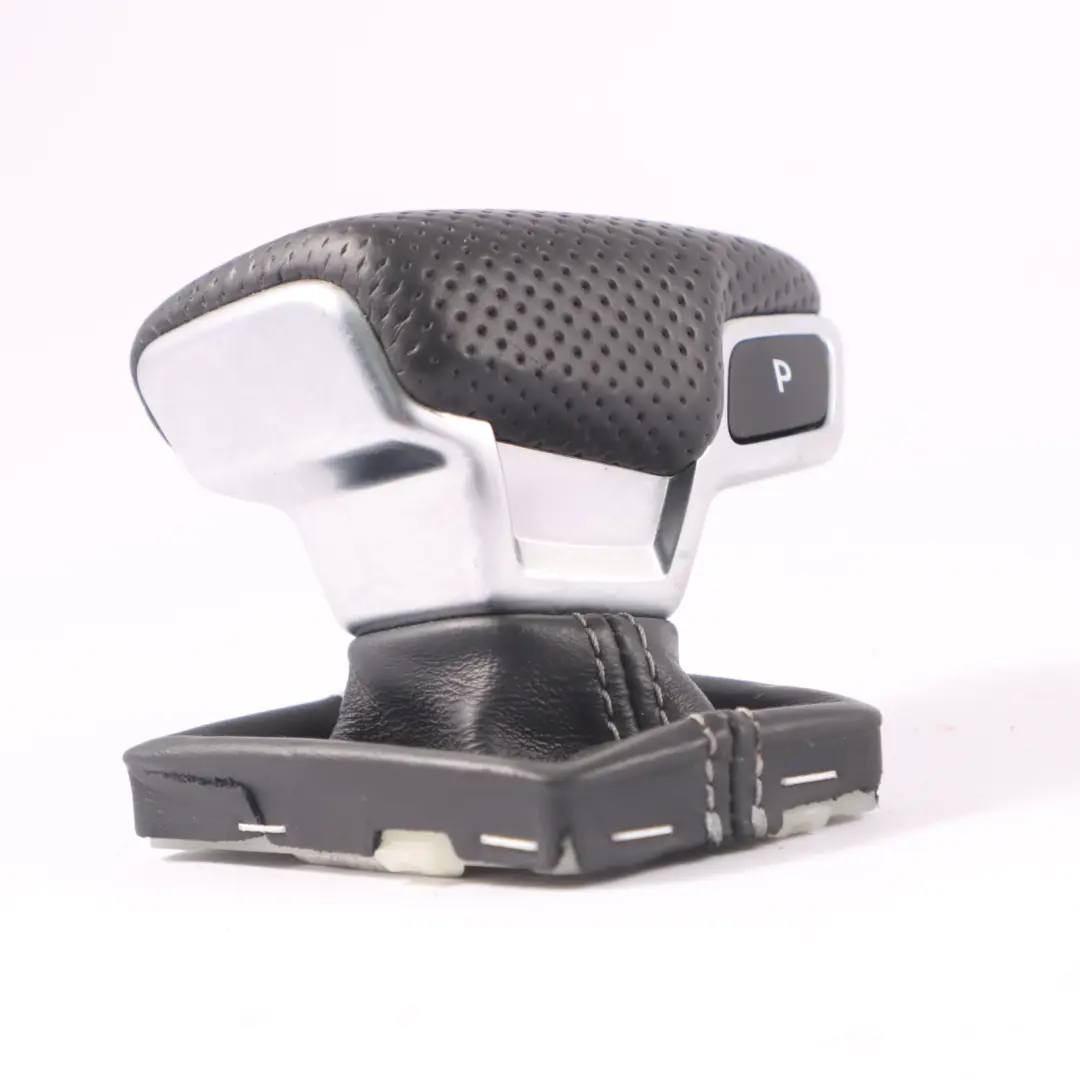 Selector Audi A4 B9 A5 F5 Lever Knob Automatic Leather Black to Gear with Part number 8W2713140D Gear Selector Audi A4 B9 A5 F5 Lever Knob Automatic Leather Black - SKU RHD-8W2713140D - Part number 8W2713140D