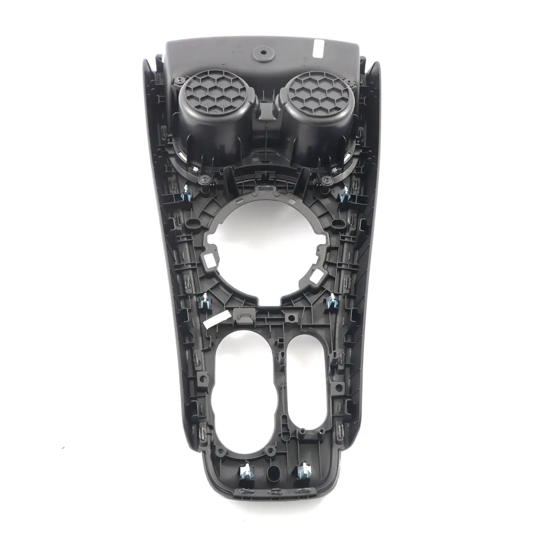 Center Console Cover Trim Panel Frame Cup Holder Dark Silver 9108943 to Mini F60 with Part number 9108947 Mini F60 Center Console Cover Trim Panel Frame Cup Holder Dark Silver 9108943 - SKU rhd-9108947 - Part number 9108947