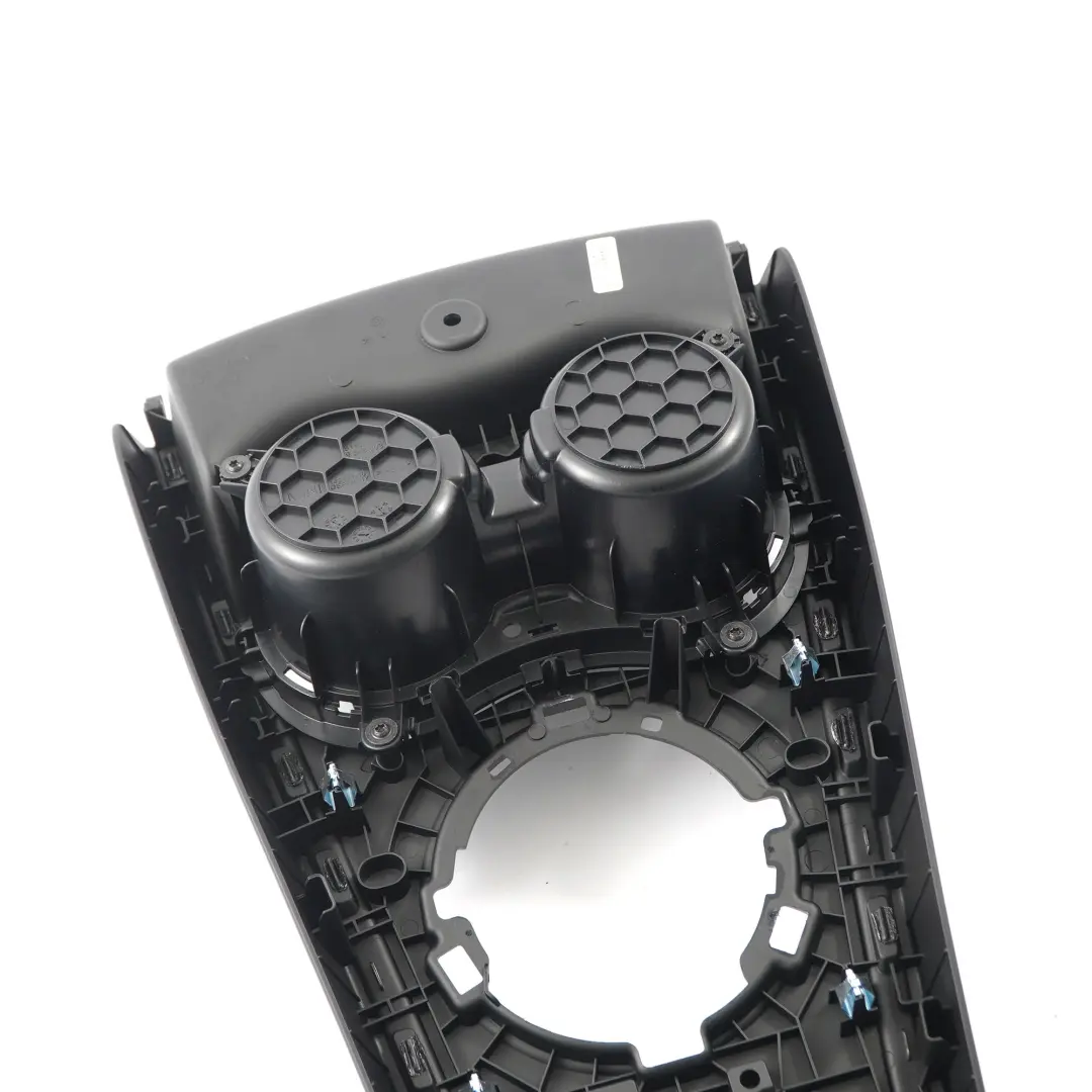 Center Console Cover Trim Panel Frame Cup Holder Dark Silver 9108943 to Mini F60 with Part number 9108947 Mini F60 Center Console Cover Trim Panel Frame Cup Holder Dark Silver 9108943 - SKU rhd-9108947 - Part number 9108947